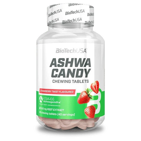 Ashwa Candy - Strawberry Twist - 90 chewing tabs