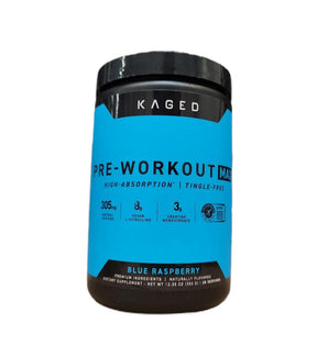 Pre-Workout Max - Blue Raspberry - 350g
