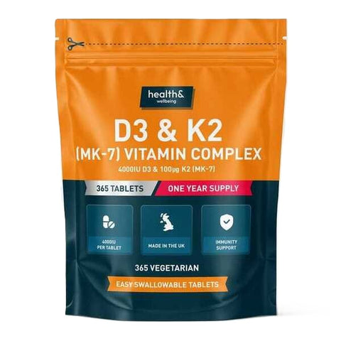 D3 & K2 (MK-7) Vitamin Complex - 365 tabs