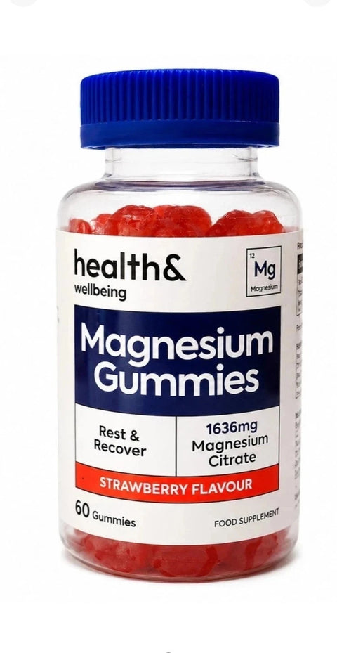 Magnesium Gummies - Strawberry - 60 gummies