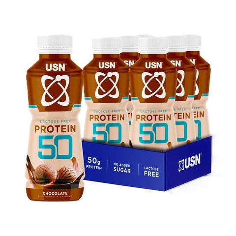 USN Protein 50 - Chocolate - 6 x 500 ml.