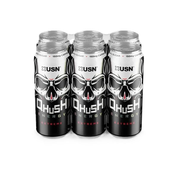 Qhush Energy Drink - Original - 6 x 500 ml.