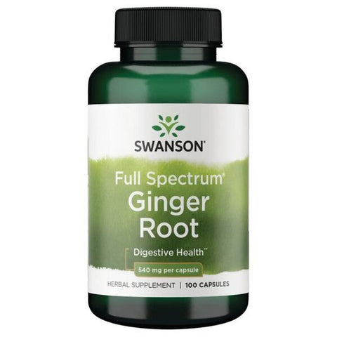 Full Spectrum Ginger Root - 540mg - 100 caps