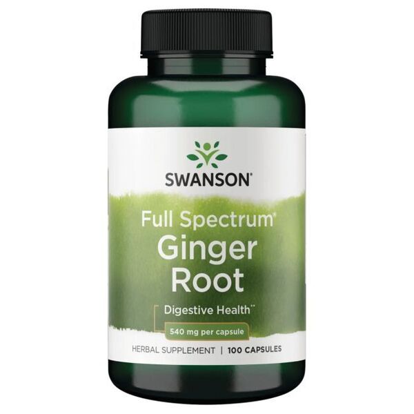 Full Spectrum Ginger Root - 540mg - 100 caps