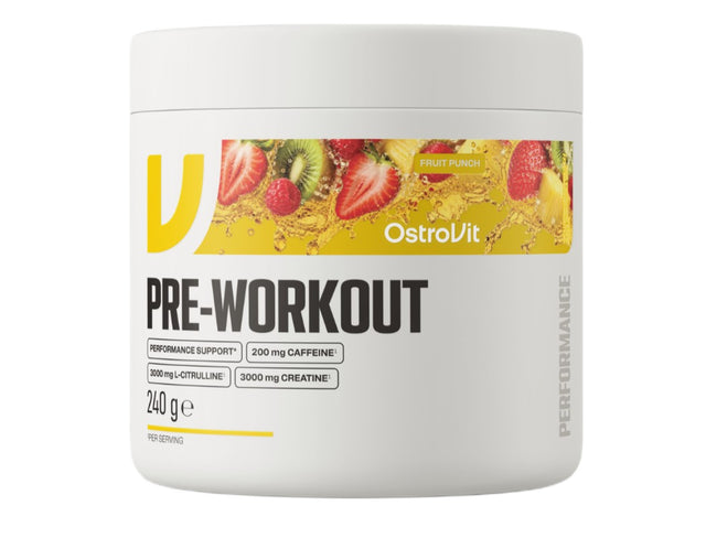 Pre-Workout - Fruit Punch - 240g
