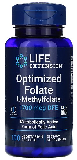 Life Extension Optimized Folate - GymStack