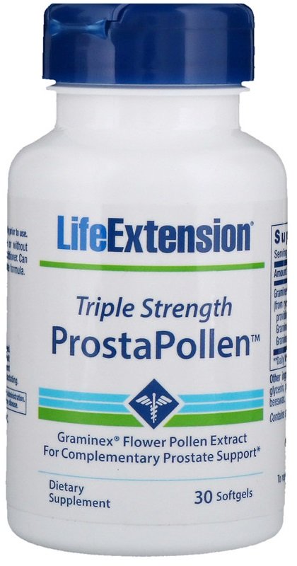 Life Extension ProstaPollen Triple Strength - GymStack