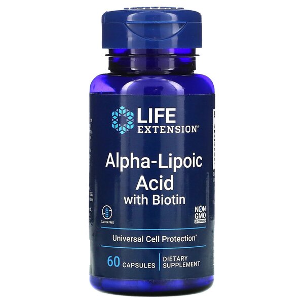 Life Extension Alpha-Lipoic Acid with Biotin - GymStack