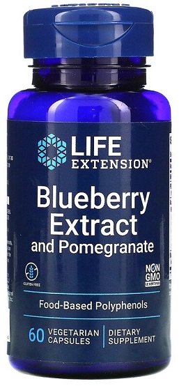 Life Extension Blueberry Extract with Pomegranate - GymStack