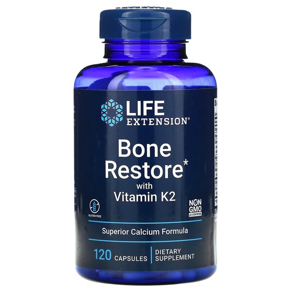 Life Extension Bone Restore with Vitamin K2 - GymStack