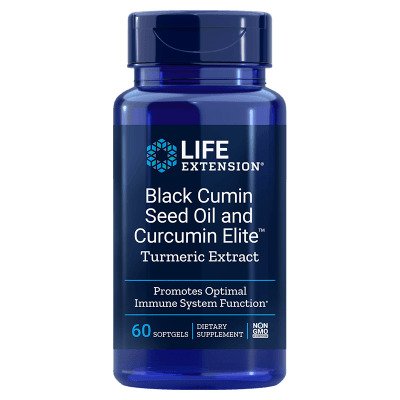 Life Extension Black Cumin Seed Oil and Curcumin Elite Turmeric Extract - GymStack