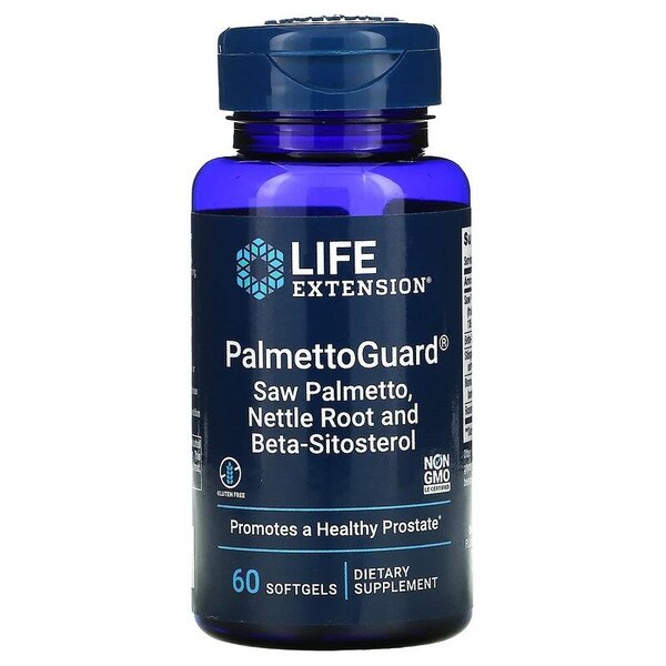 Life Extension PalmettoGuard Saw Palmetto/Nettle Root with Beta-Sitosterol - GymStack