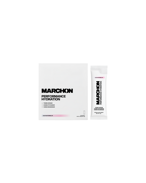 Marchon Supplements Performance Hydration Electrolyte Powder Sachets - Sour Watermelon - 30x10g