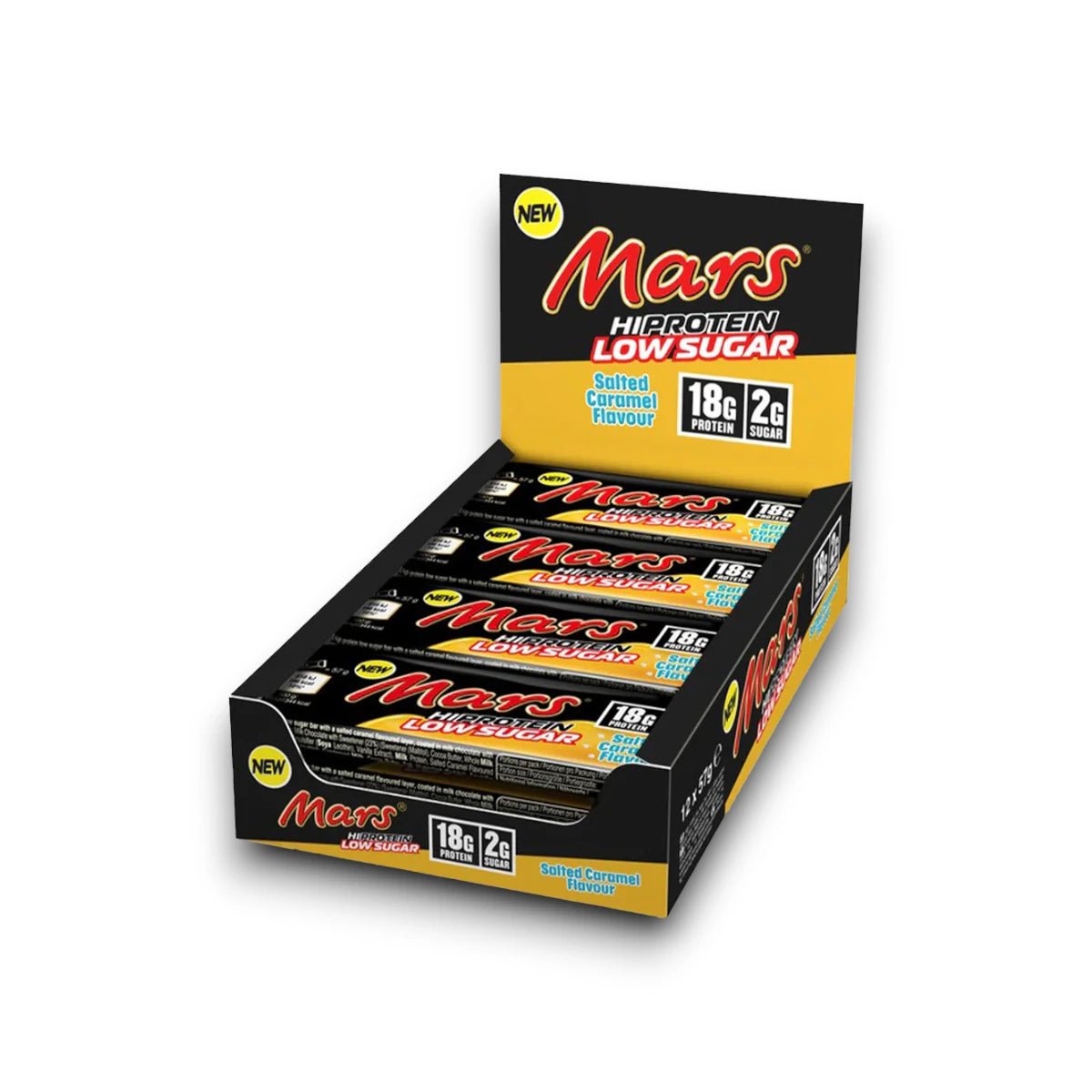 Mars Hi Protein Low Sugar 12x55g - GymStack