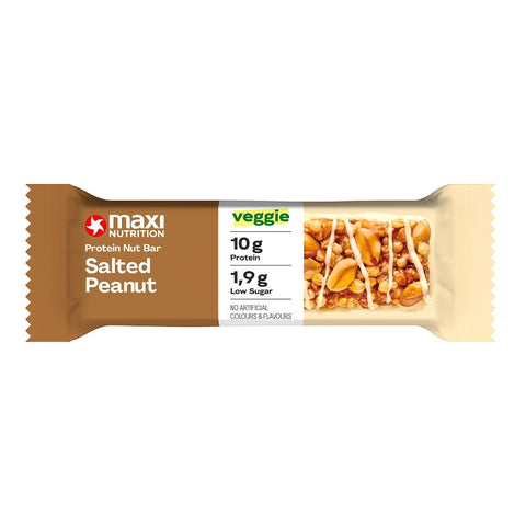 MaxiNutrition Nut Protein Bar 12x46g Salted Peanut - Salted Peanut - 12x46g