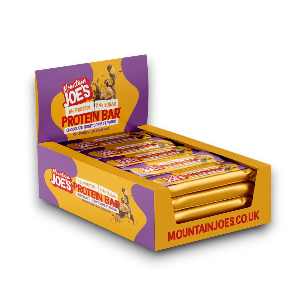 Mountain Joe's Protein Bar 12x55g - GymStack