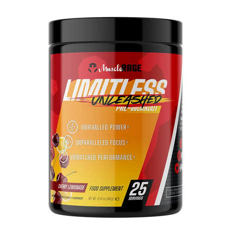 MUSCLE RAGE LIMITLESS UNLEASHED 350G - GymStack