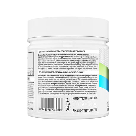 Naughty Boy  Prime - Creatine - 300 grams - GymStack