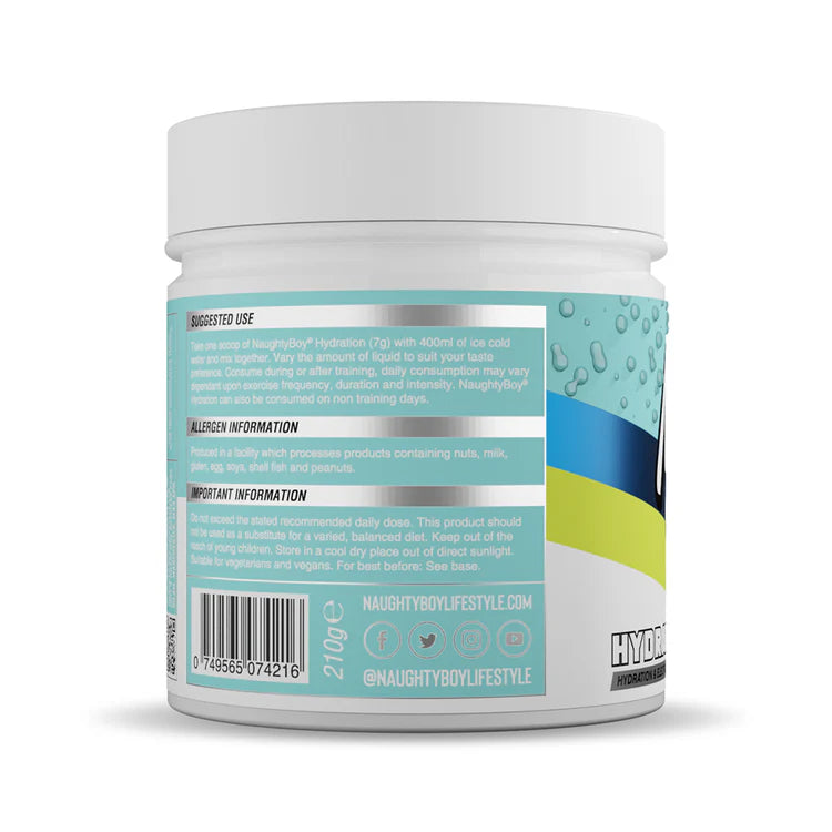Naughty Boy  Hydration - 255 grams - GymStack