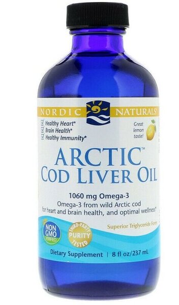 Nordic Naturals Arctic Cod Liver Oil - GymStack