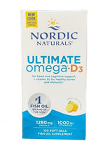 Nordic Naturals Ultimate Omega-D3 - GymStack