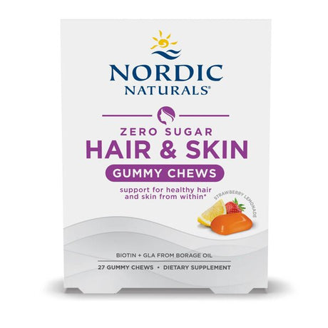 Nordic Naturals Hair & Skin Gummy Chews - GymStack