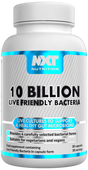 NXT Nutrition 10 Billion Live Friendly Bacteria - 30 Caps