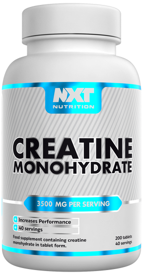 NXT Nutrition Creatine Monohydrate - 200 Tabs