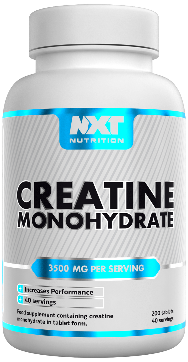 NXT Nutrition Creatine Monohydrate - 200 Tabs