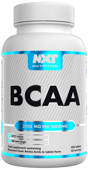 NXT Nutrition BCAA - 200 Tabs