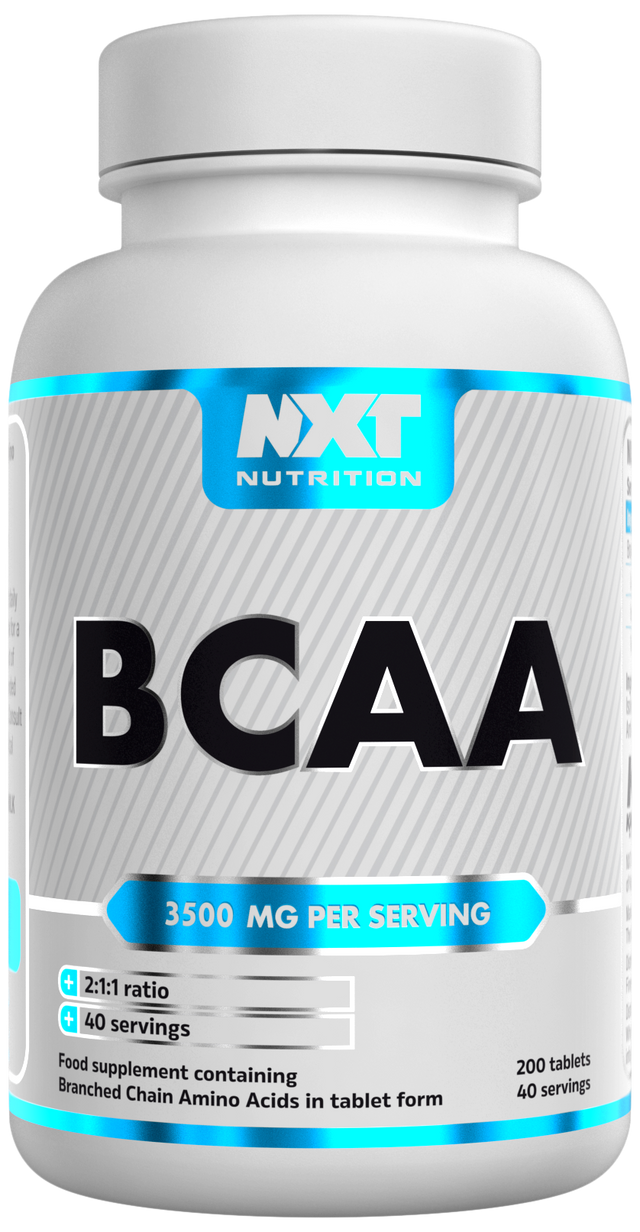 NXT Nutrition BCAA - 200 Tabs