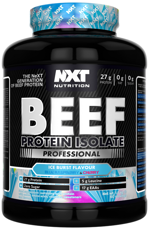 NXT Nutrition Beef Protein Isolate Professional - Ice Burst - 1.8kg