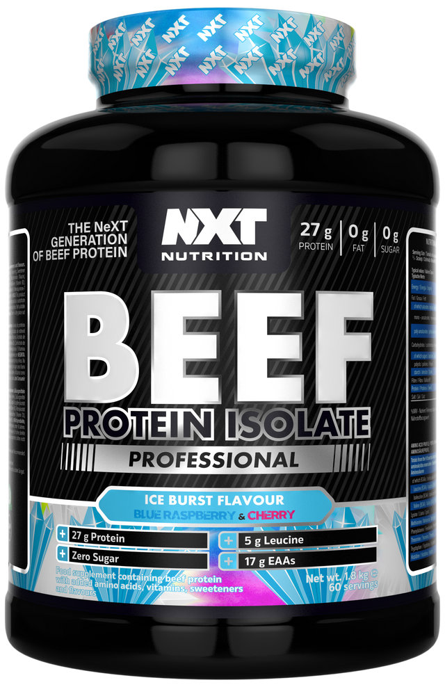 NXT Nutrition Beef Protein Isolate Professional - Ice Burst - 1.8kg