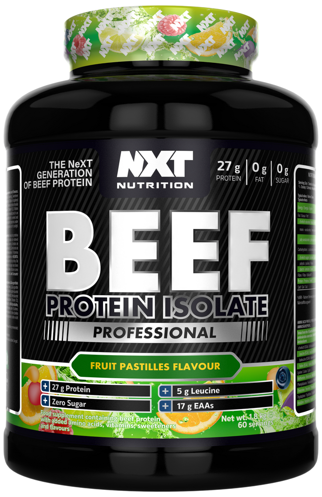 NXT Nutrition Beef Protein Isolate Professional - Fruit Pastilles - 1.8kg
