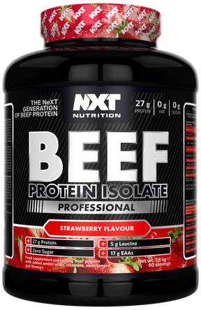 NXT Nutrition Beef Protein Isolate Professional - Watermelon & Strawberry - 1.8kg