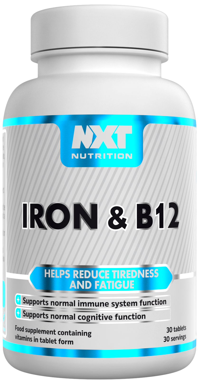 NXT Nutrition Iron & B12 - 30 Tabs