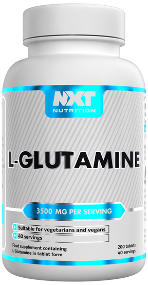 NXT Nutrition Glutamine - 200 Tabs