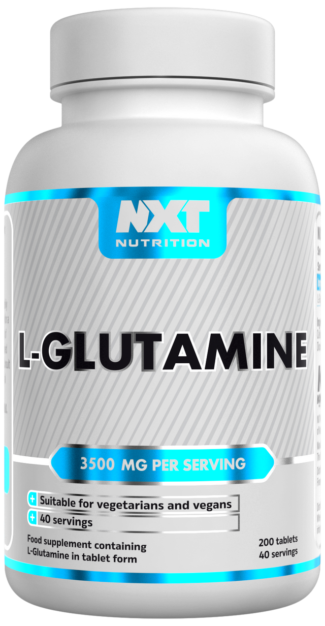 NXT Nutrition Glutamine - 200 Tabs
