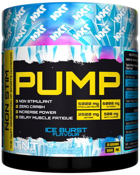 NXT Nutrition TNT Nuclear PUMP (Stim-Free) - Ice Burst - 500g