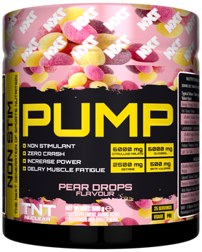 NXT Nutrition TNT Nuclear PUMP (Stim-Free) - Pear Drops - 500g