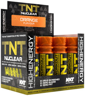 NXT Nutrition TNT Nuclear Shots - Orange - 12x60ml
