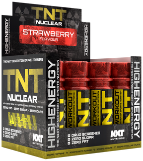 NXT Nutrition TNT Nuclear Shots - Strawberry - 12x60ml