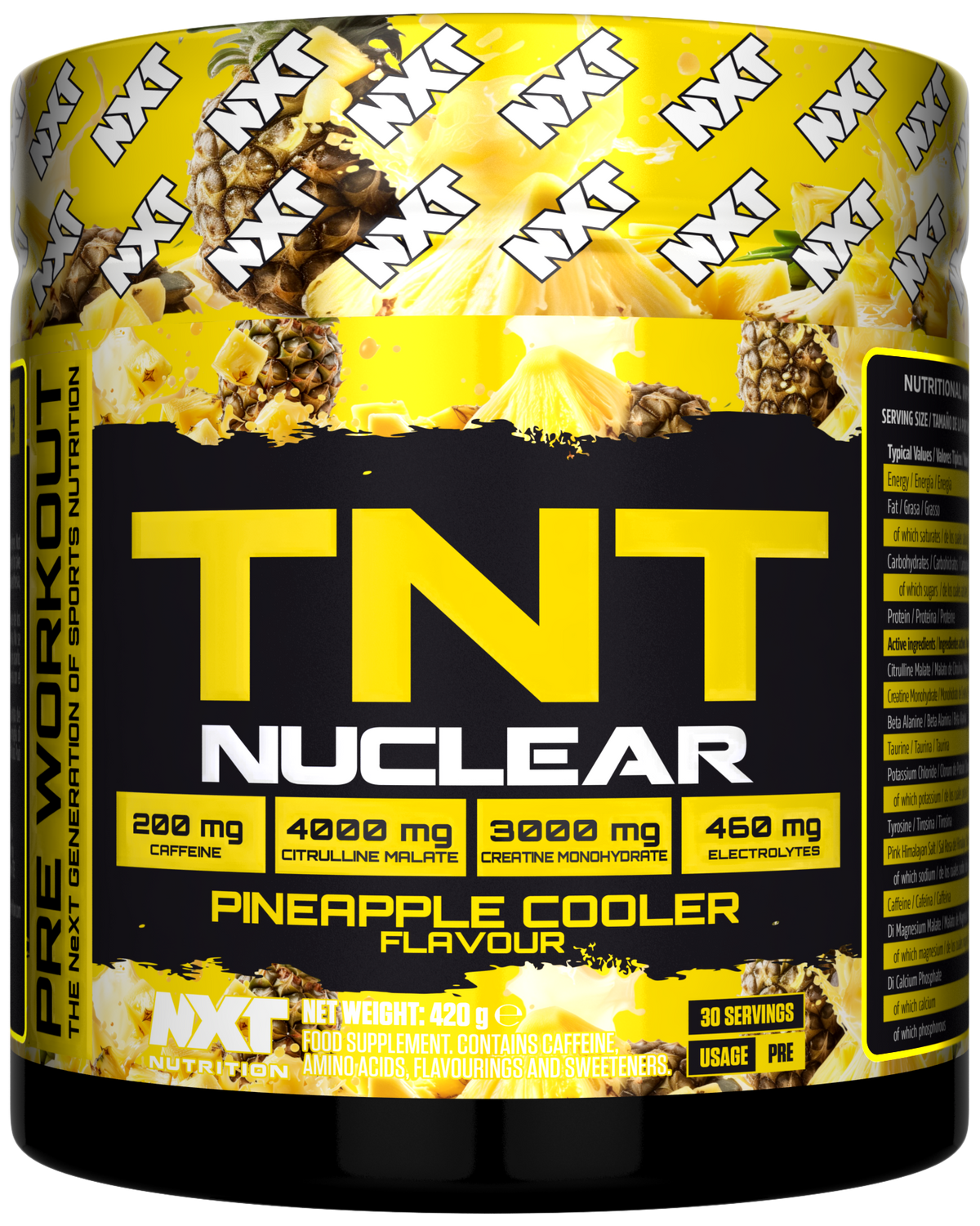 NXT Nutrition TNT Nuclear - Pineapple - 420g