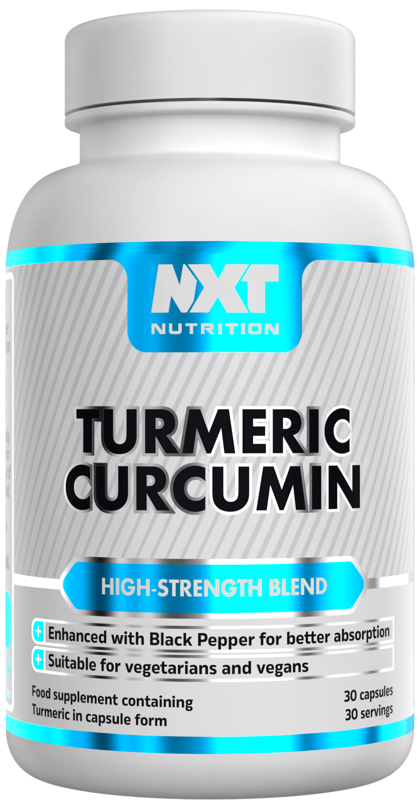 NXT Nutrition Turmeric Curcumin - 30 Caps