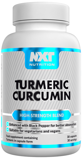 NXT Nutrition Turmeric Curcumin - 30 Caps