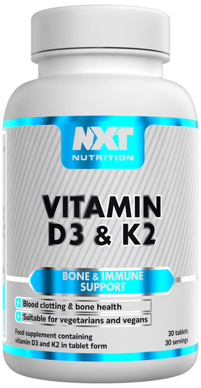 NXT Nutrition Vitamin D3 & K2 - 30 Tabs