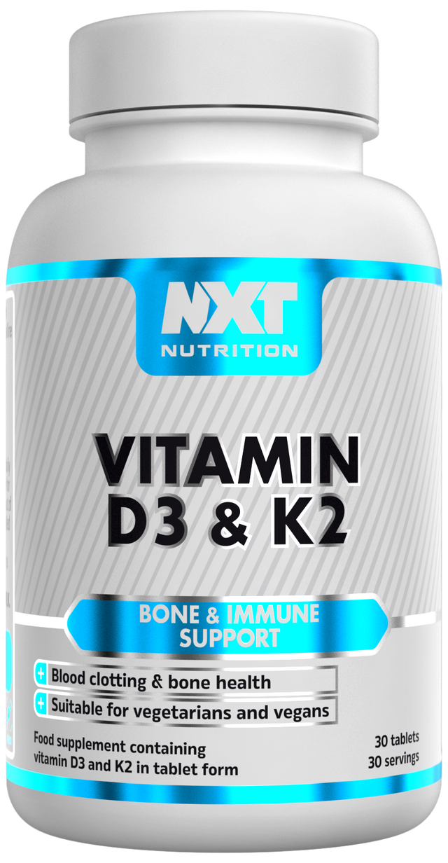 NXT Nutrition Vitamin D3 & K2 - 30 Tabs