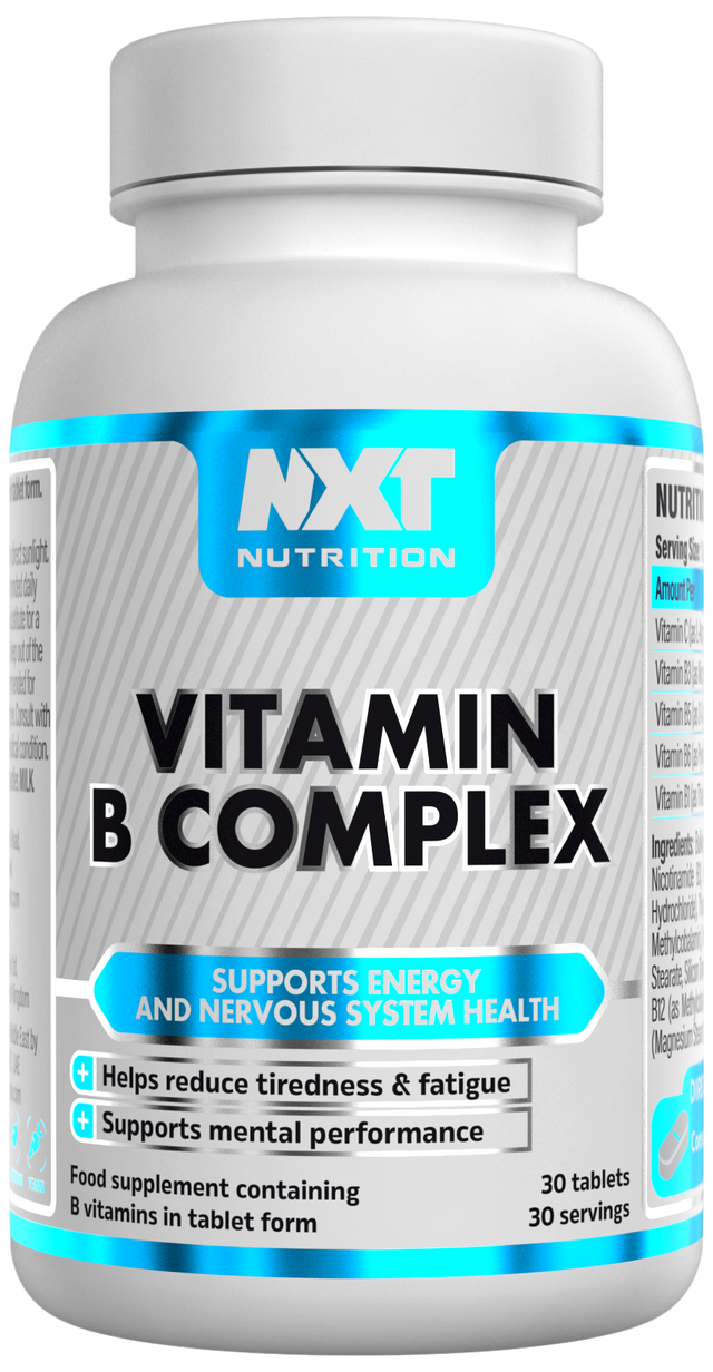 NXT Nutrition Vitamin B Complex - 30 Tabs