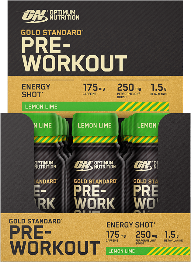 Optimum Nutrition Gold Standard Pre-Workout Shot 12x60ml - GymStack