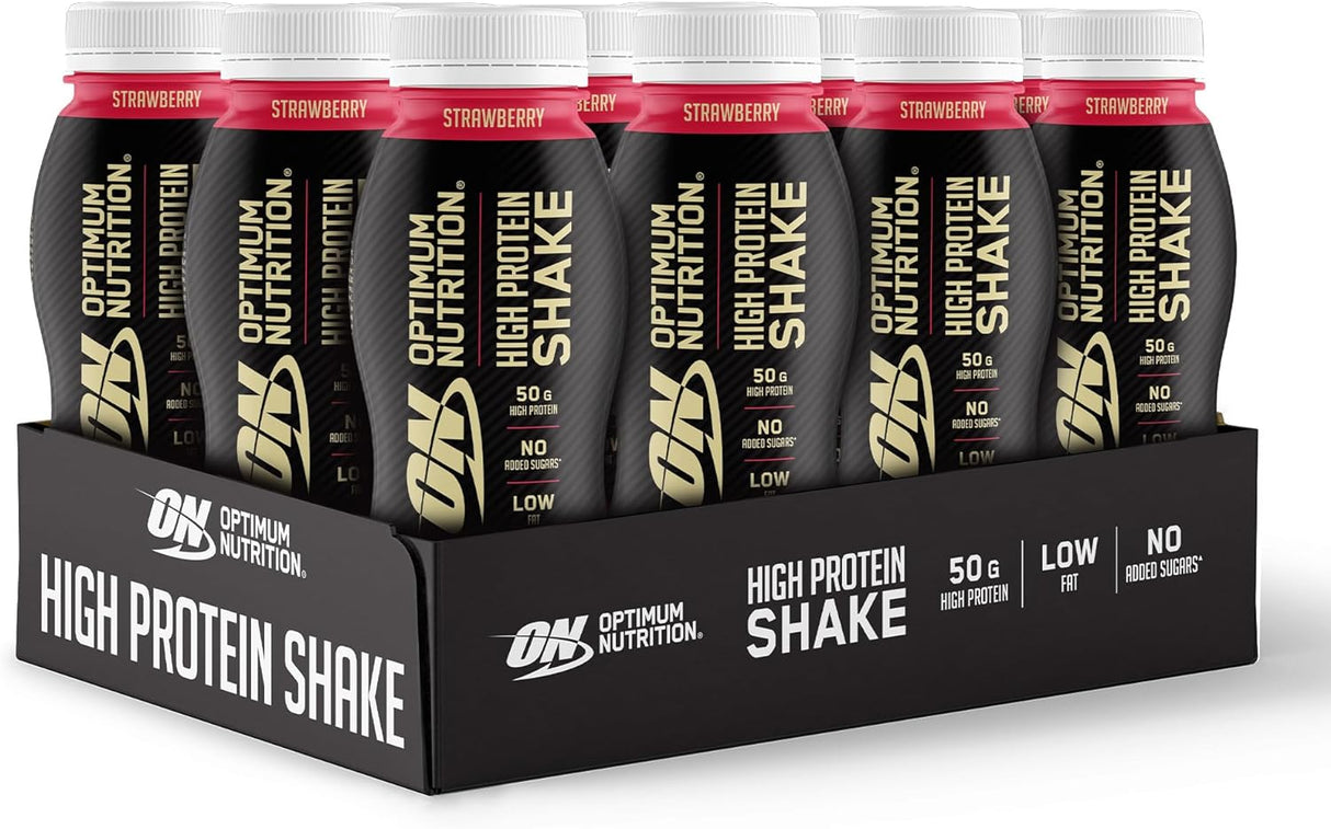 Optimum Nutrition Protein Shake 12x500ml - GymStack